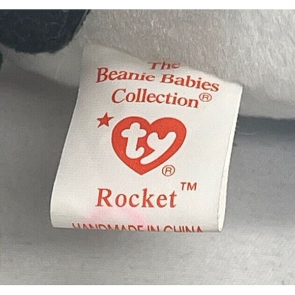 1997/1998 RARE Ty Rocket The Blue Jay Beanie Baby - Picture 7 of 12